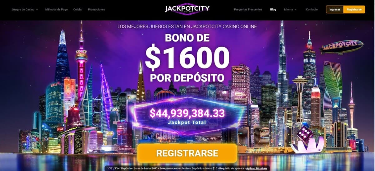 jackpotcity casino pagar y jugar